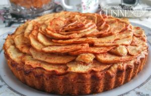 gateau sablé pur beurre aux pommes 2