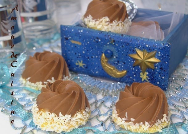 sablés la couronne au chocolat ( sablés ettaj) - Amour de cuisine