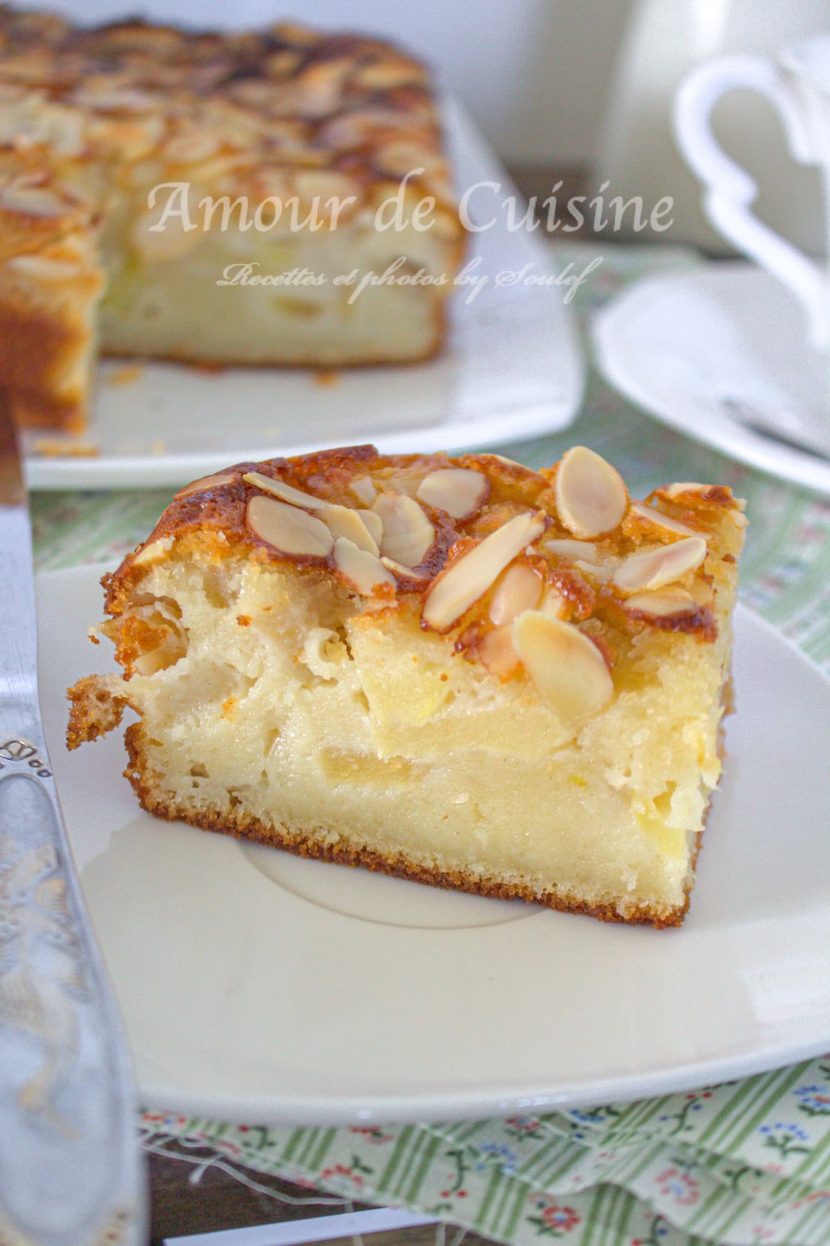 gateau moelleux aux pommes