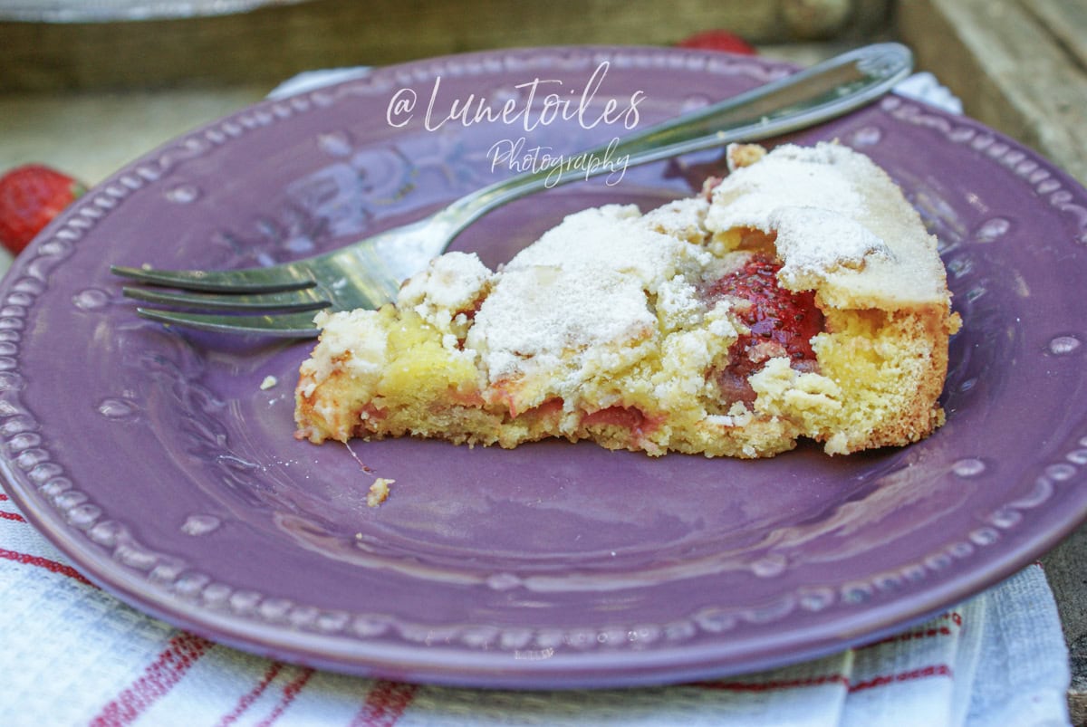 Recette croustillant aux fraises