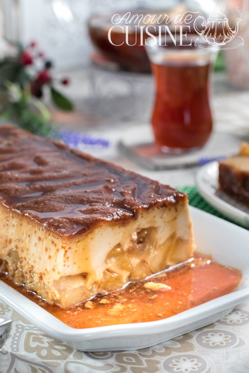 Terrine De Flan Aux Pommes Caramelisees Amour De Cuisine