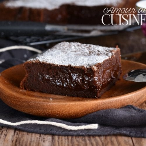 Gateau Au Chocolat Moelleux Et Fondant Amour De Cuisine