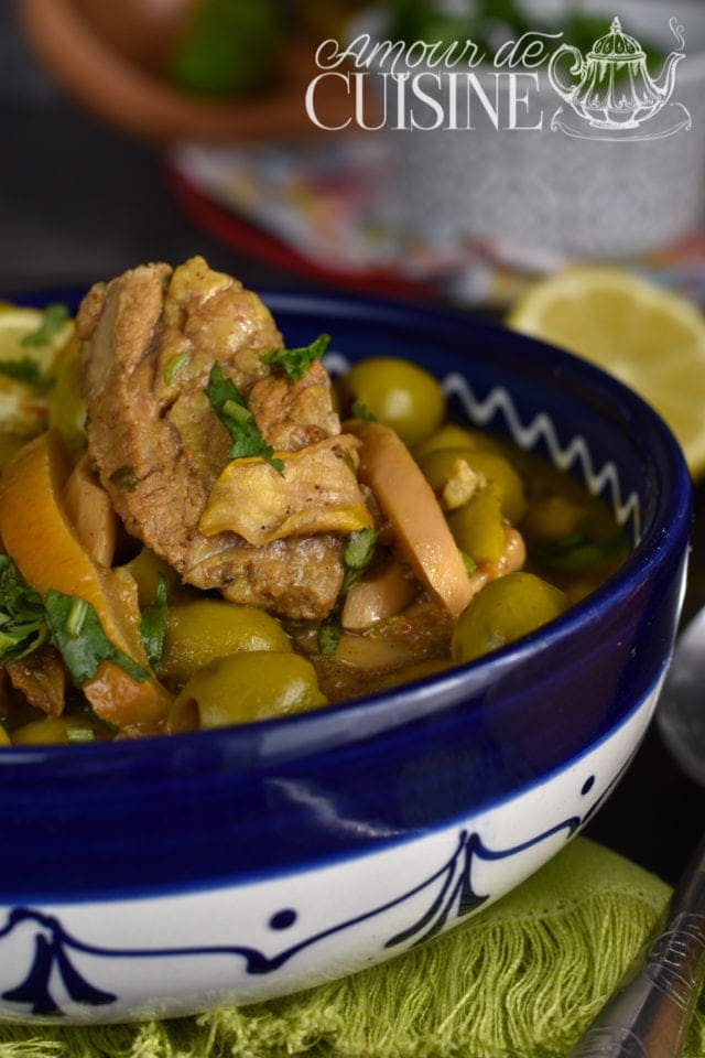 Tajine D'agneau Aux Olives Et Citron Confit - Amour De Cuisine