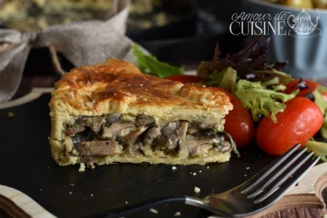 Tourte Forestière Aux Champignons - Amour De Cuisine