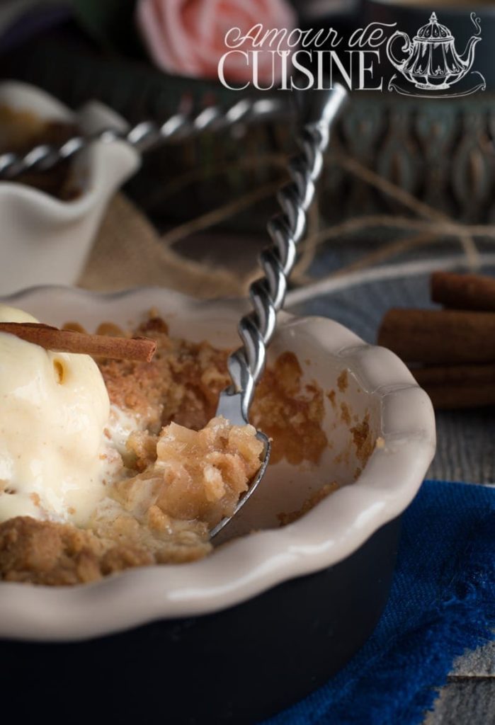 crumble aux pommes facile