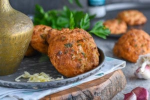 biscuits salés au cheddar et ail