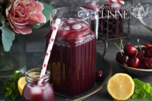 recette de limonade aux cerises