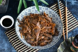 boeuf sauté aux oignons recette chinoise