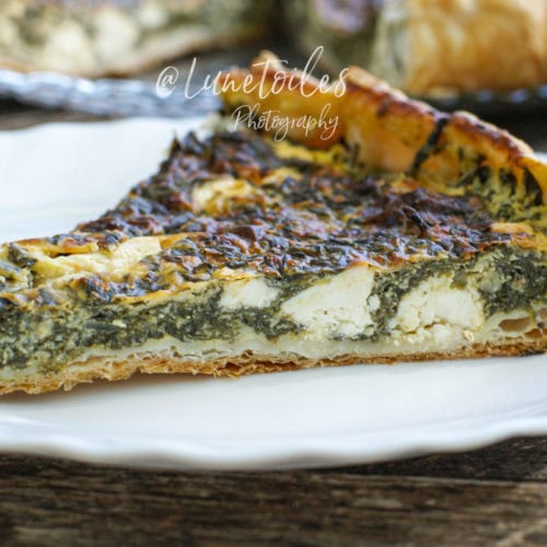 Recette quiche epinard feta