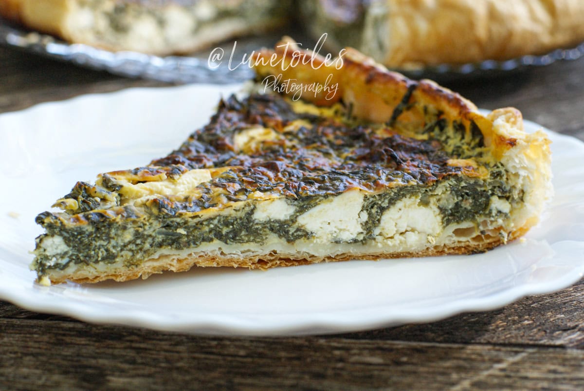 tarte aux épinards et feta facile de Nigella