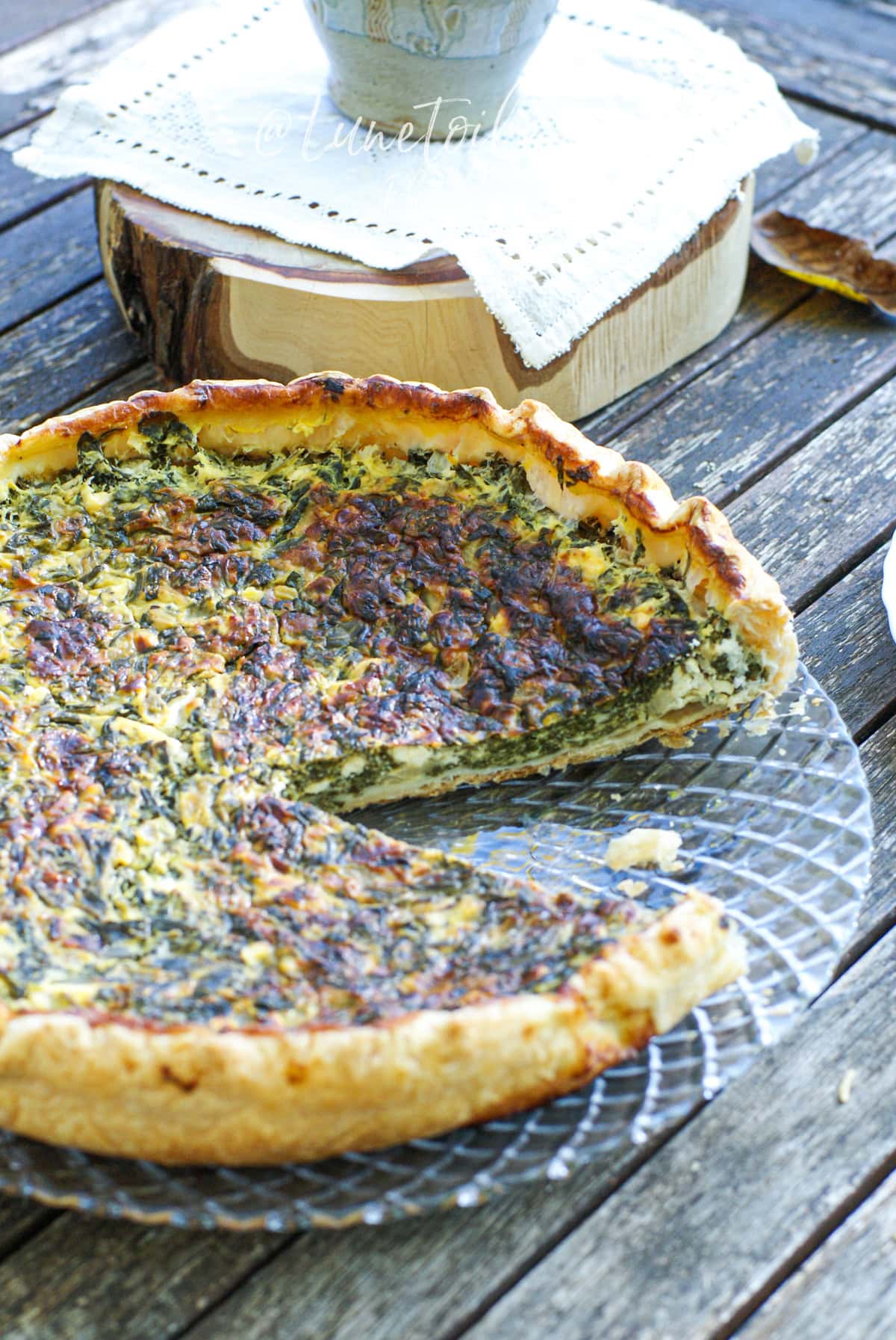 tarte facile aux epinards et feta