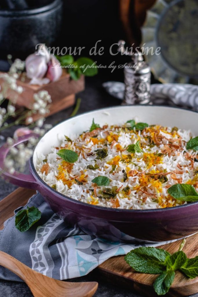 biryani végétarien au chou fleur-4