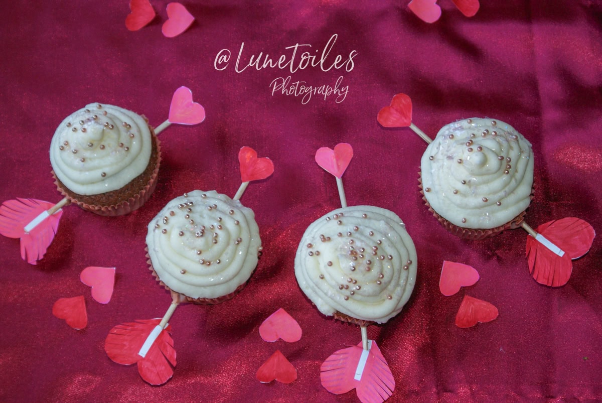 Recette de cupcakes pour la Saint Valentin