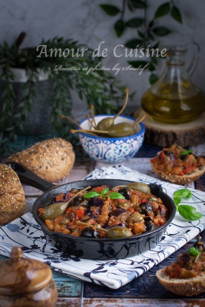 recette de la caponata sicilienne facile