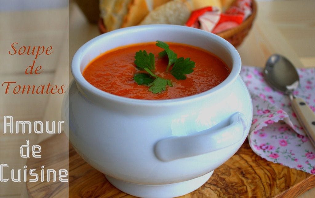 soupe aux tomates traditionnelle