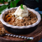 Recette de crumble d'abricots à l'avoine