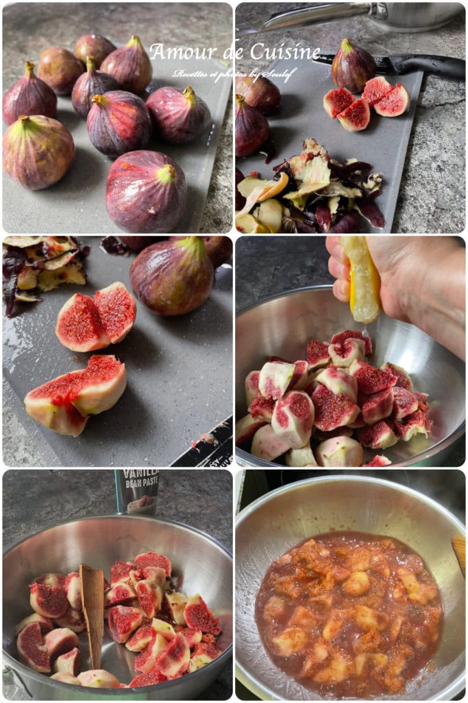 comment préparer la compote de figues