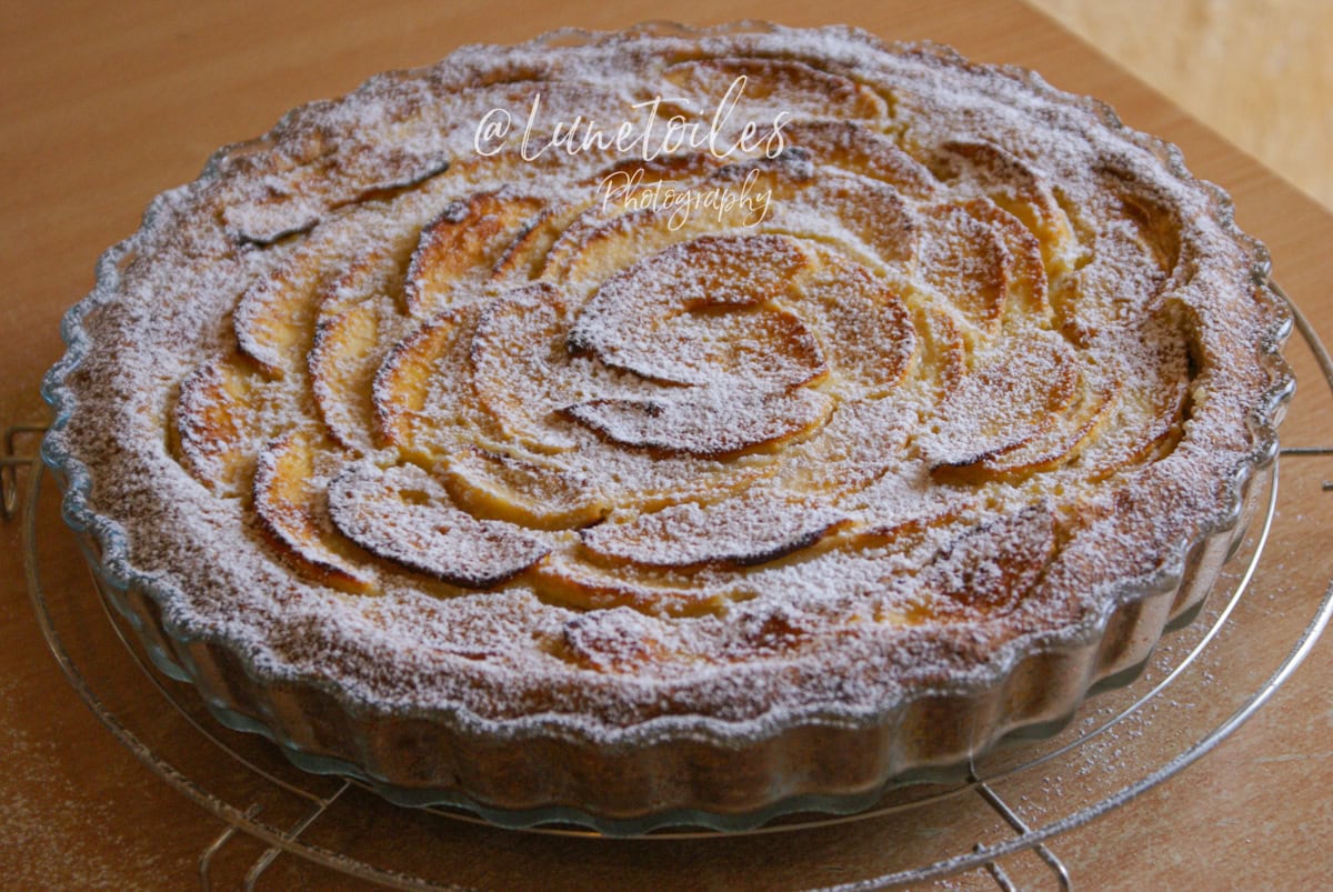 tarte normande aux pommes