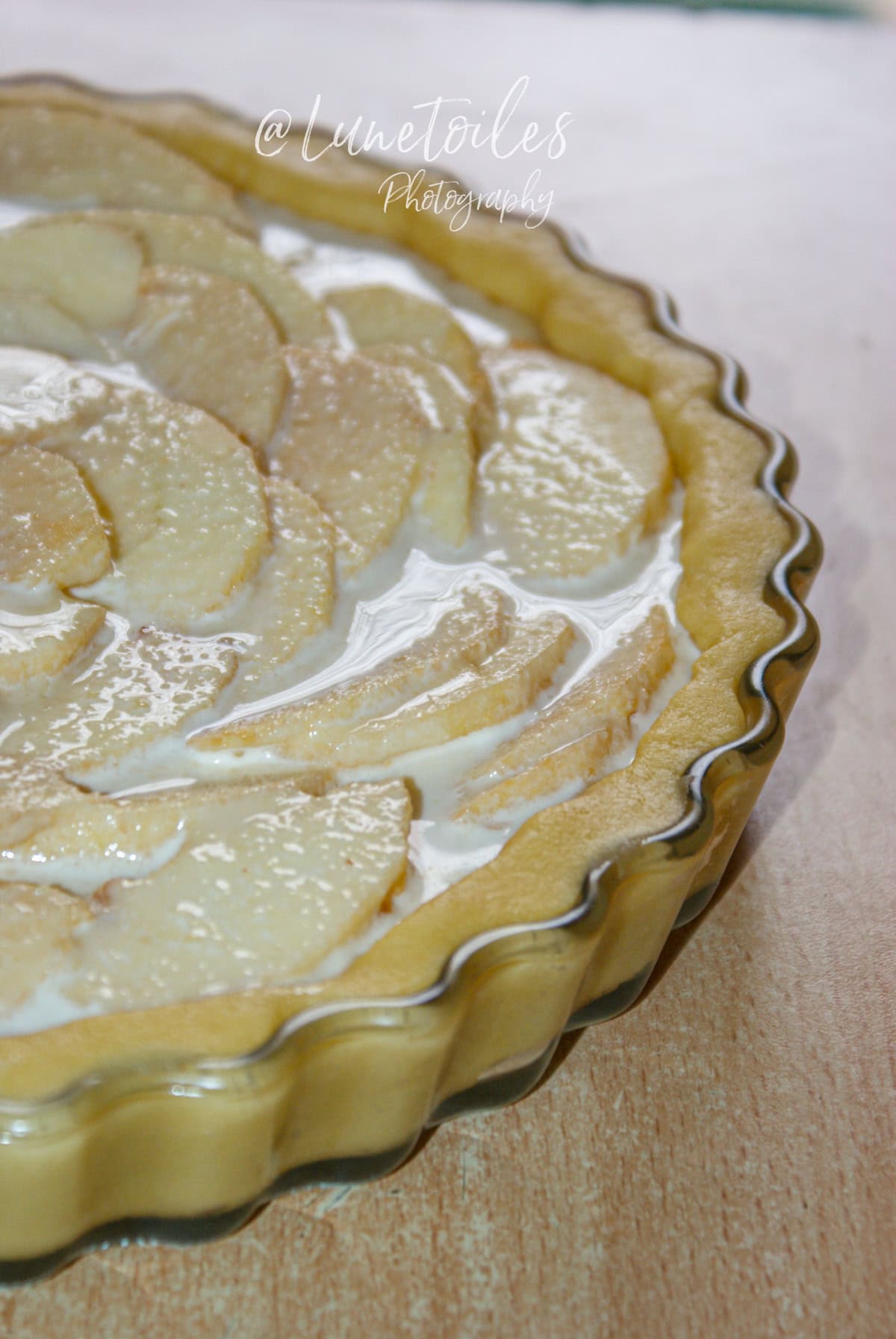 Tarte normande aux pommes