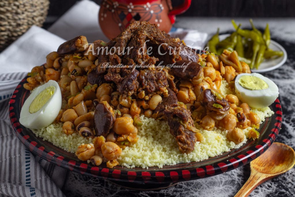 Couscous Kabyle Aux L Gumes Secs Amour De Cuisine