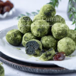 Energy balls aux dattes et spiruline