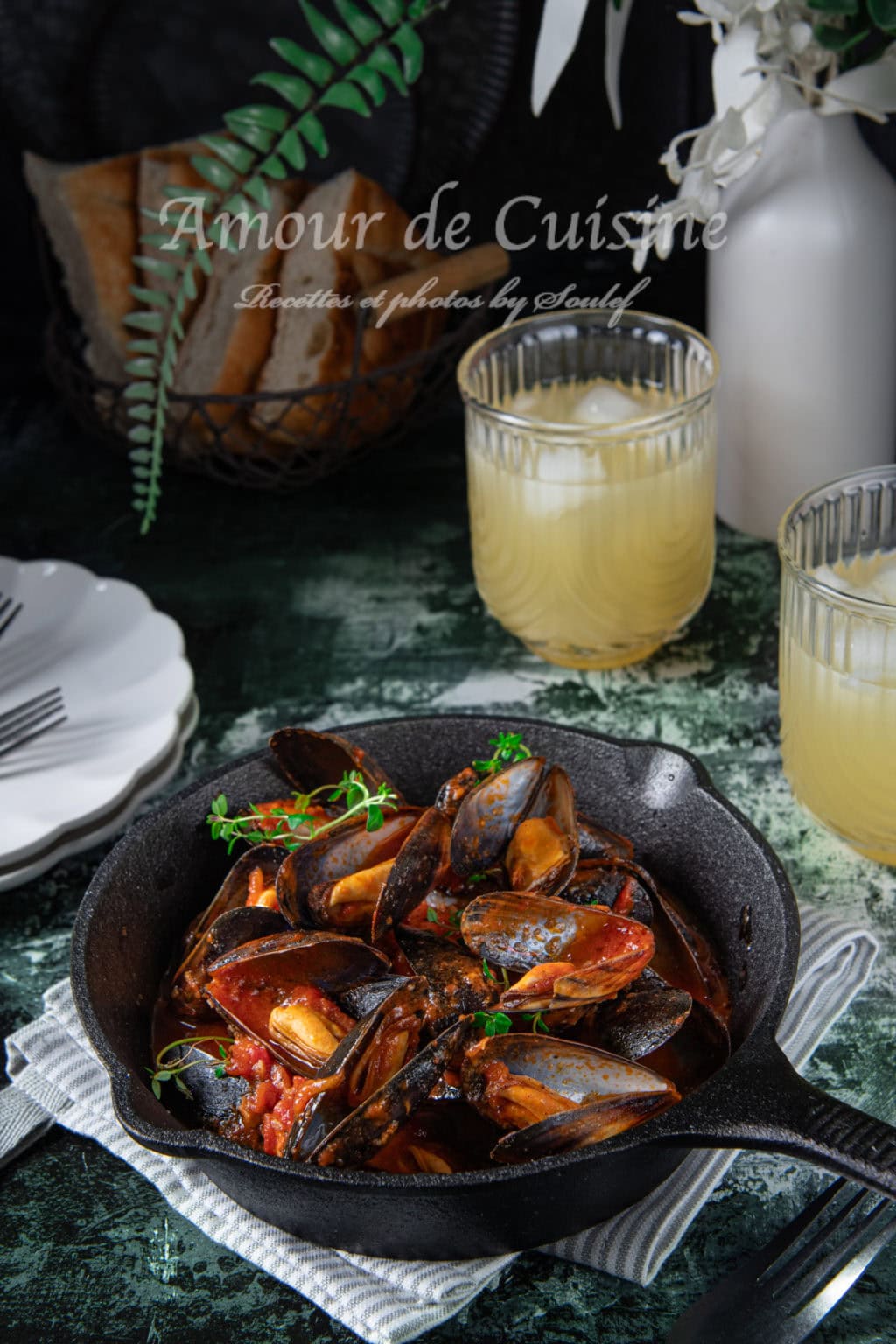 Moules La Proven Ale Ou Sauce Tomate Amour De Cuisine