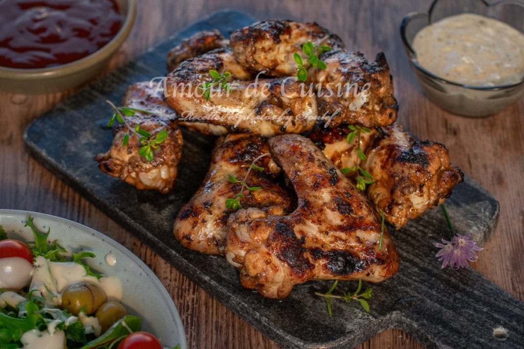 Recette des ailes de poulet au barbecue