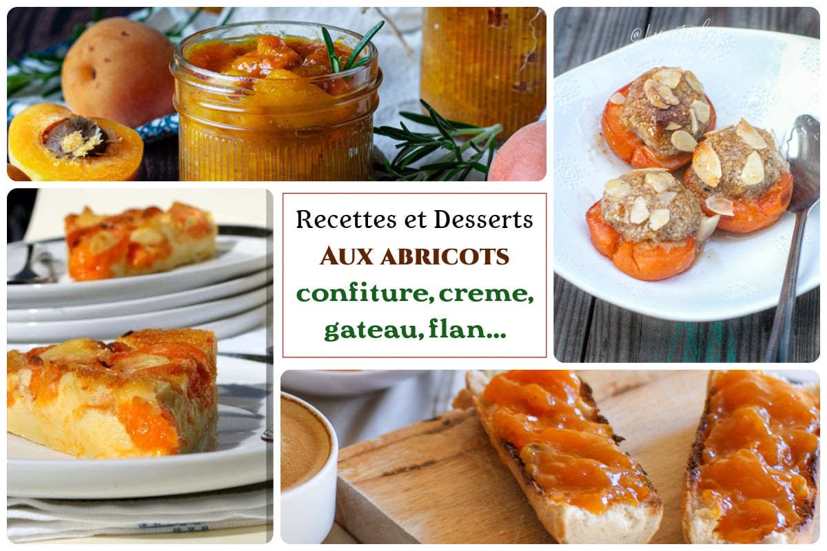 Recettes et desserts aux abricots