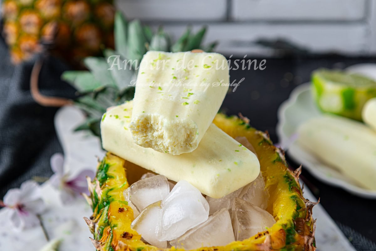 Esquimaux ananas et lait de coco