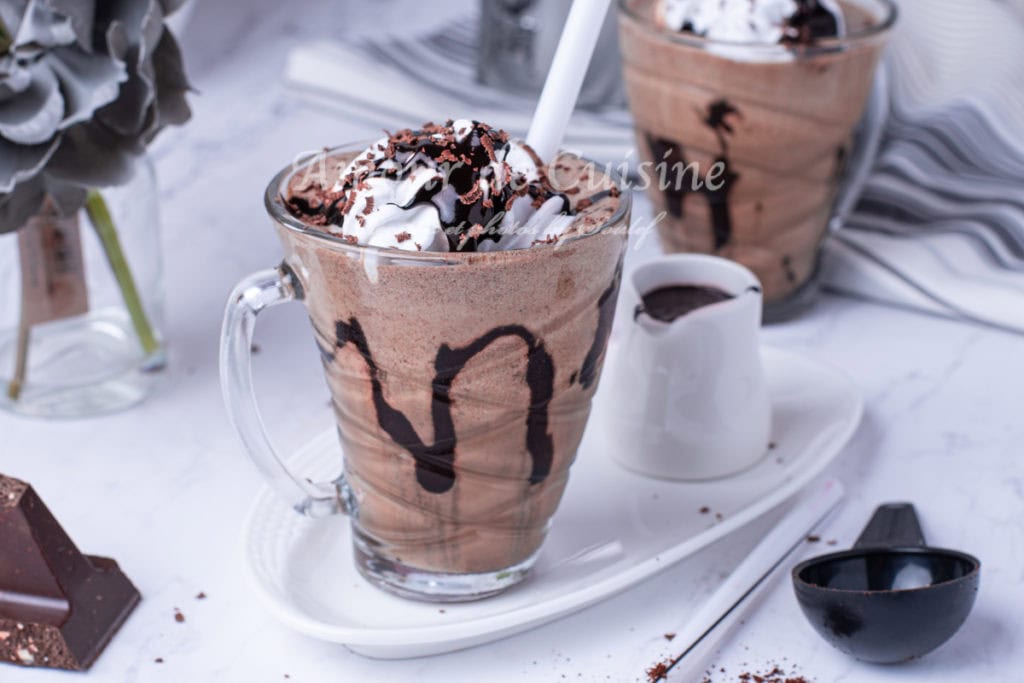 Recette mocha frappuccino comme Starsbucks