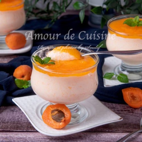 mousse à l'abricot