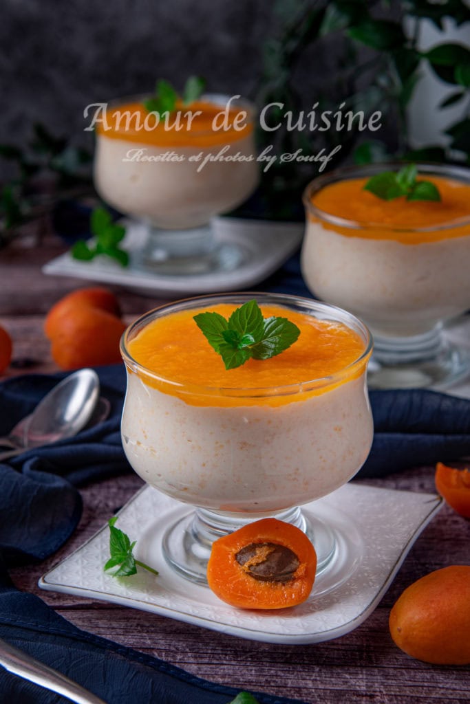 mousse à l'abricot facile