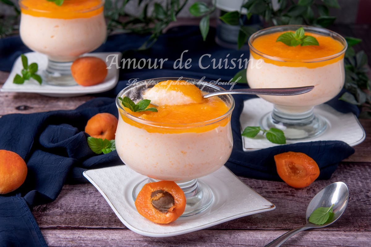 Recette mousse à l’abricot légère et aérienne