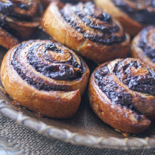 rolls au chocolat