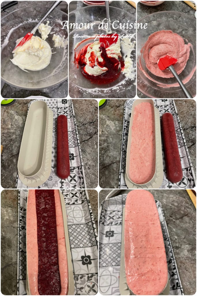 Mousse aux framboises