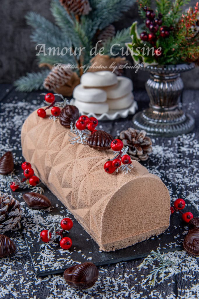 buche de noel à preparer à l'avance