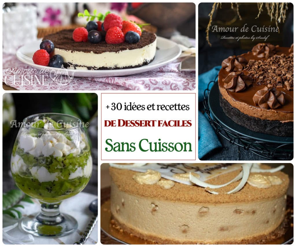 dessert sans cuisson