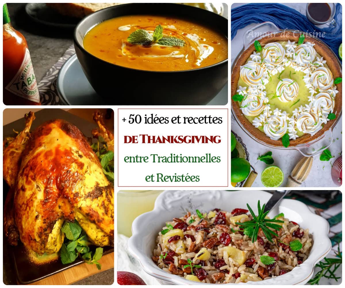 recettes classiques pour Thanksgiving