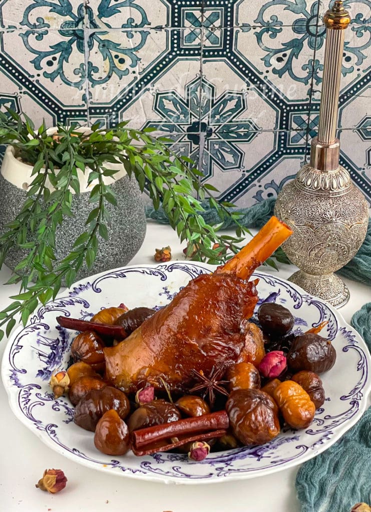 tajine d'agneau aux chataignes