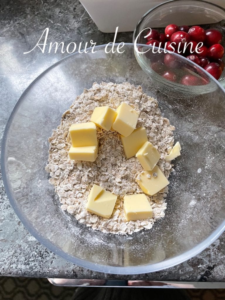 garniture de crumble