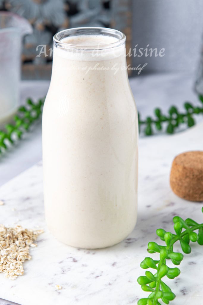 Lait d'avoine maison, recette facile