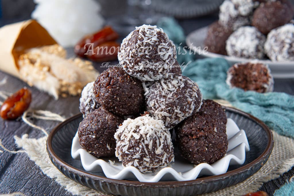 energy balls sans cuisson (5 ingredients seulement)