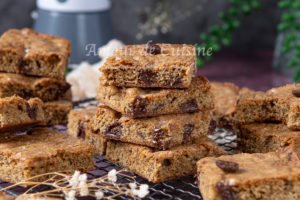 blondies au café et chocolat