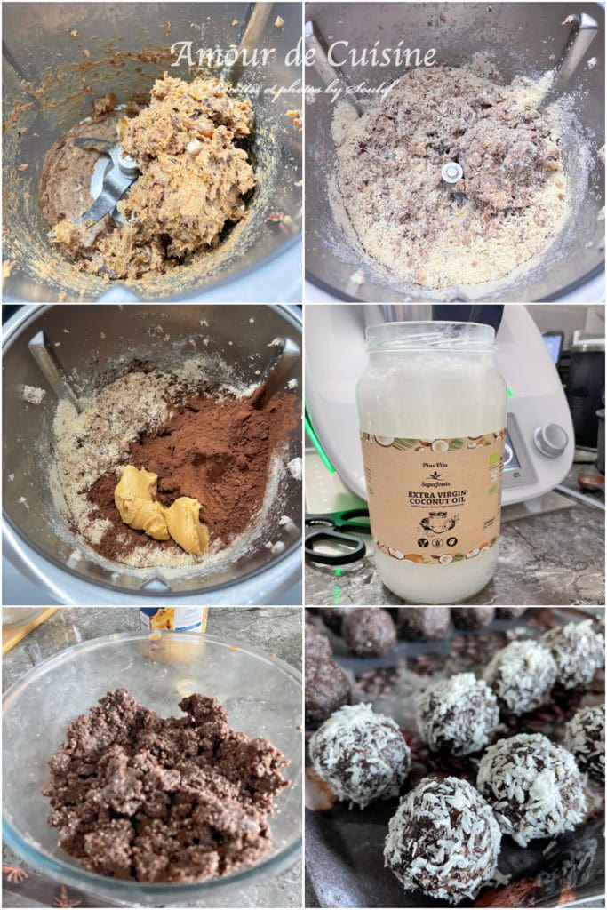 preparation des energy balls