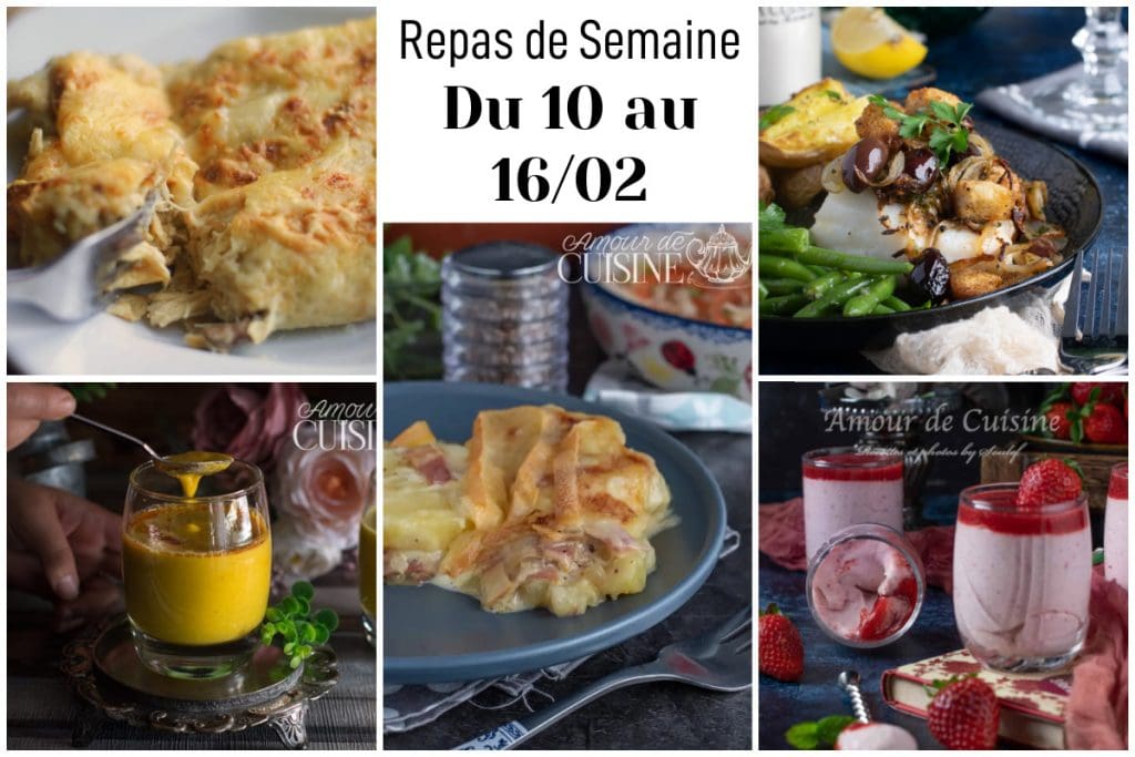 repas de la semaine 7