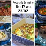 repas de semaine 08